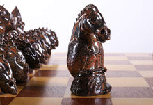 Load image into Gallery viewer, Sanfilippo Chess Set Number XXVI - Dragon Slayers