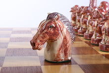 Load image into Gallery viewer, Sanfilippo Chess Set Number XXVI - Dragon Slayers