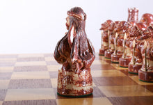 Load image into Gallery viewer, Sanfilippo Chess Set Number XXVI - Dragon Slayers