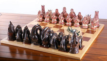 Load image into Gallery viewer, Sanfilippo Chess Set Number XXVI - Dragon Slayers