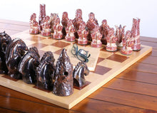 Load image into Gallery viewer, Sanfilippo Chess Set Number XXVI - Dragon Slayers