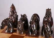 Load image into Gallery viewer, Sanfilippo Chess Set Number XXVI - Dragon Slayers