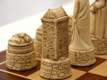 Load image into Gallery viewer, Scottish Chess Pieces by Berkeley - Cardinal Red