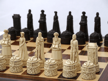 Load image into Gallery viewer, Scottish Chess Pieces by Berkeley - Russet Brown
