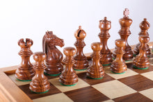 Load image into Gallery viewer, Shisham Chess Set on Beech Wood Chest