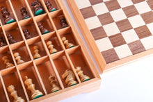Load image into Gallery viewer, Shisham Chess Set on Beech Wood Chest