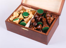Load image into Gallery viewer, Standard Staunton 3 1/2" Chess Pieces #5 in Box