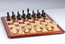 Load image into Gallery viewer, Staunton Redwood Chess Set - 21" Board