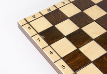 Load image into Gallery viewer, Sydney Gruber Painted 20" Large King's Inlaid Chess Set #7 in Multi-color and Black