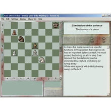 Load image into Gallery viewer, TASC Chess Tutorial 2 For PC (CD) Chess Rules & Learn to Play Chess