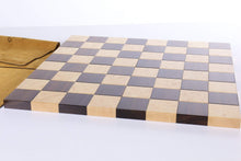 Load image into Gallery viewer, the STACK Chessboard - Tournament Edition in Rosewood and Birdseye Maple