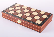 Load image into Gallery viewer, 10.5" Magnetic Wooden Travel Chess Game
