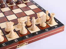 Load image into Gallery viewer, 10.5" Magnetic Wooden Travel Chess Game

