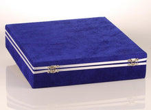 Load image into Gallery viewer, 12" Black and White Marble Chess Set
