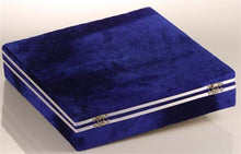 Load image into Gallery viewer, 12" Coral Stone &amp; Black Marble Chess Set with deluxe velvet box
