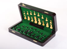 Load image into Gallery viewer, 12" Magnetic Folding Chess Set in Rosewood Boxwood
