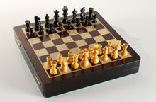 Load image into Gallery viewer, 12" Rosewood and Maple Magnetic Storage Chess Set
