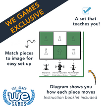 Load image into Gallery viewer, 15" Collector's Teacher Chess Set
