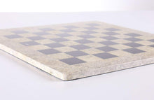 Load image into Gallery viewer, 16" Marble Chess Board in Coral &amp; Black
