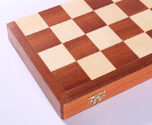 Load image into Gallery viewer, 16"  Wooden Checkers Set (64 squares)
