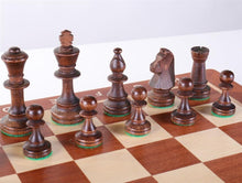 Load image into Gallery viewer, 18.5" Folding Tournament Wood Chess Set
