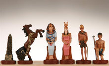 Load image into Gallery viewer, 2 1/2" Heavy Pewter Egyptian Pieces
