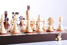 Load image into Gallery viewer, 2 in 1 Chess &amp; Checkers Game Set
