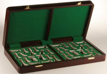 Load image into Gallery viewer, 20" Folding Chessboard and Leather Case - Rosewood
