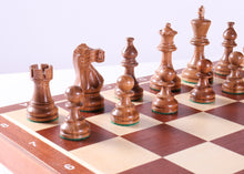 Load image into Gallery viewer, 20" Tournament No 6 Chess Set with Shisham 3 3/4" pieces
