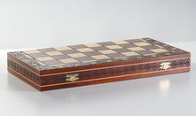 Load image into Gallery viewer, 21" Ambassador Wooden Chess Set
