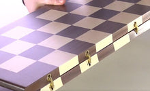 Load image into Gallery viewer, 21" Folding Hardwood Player's Chessboard - 2 1/4" Squares JLP, USA
