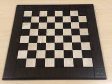 Load image into Gallery viewer, 21" Hardwood Player's Chessboard JLP, USA in Wenge and Maple

