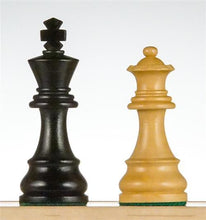 Load image into Gallery viewer, 3 3/4" French Series Wood Chess Pieces - Ebonized

