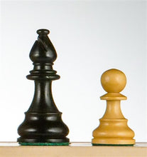 Load image into Gallery viewer, 3 3/4" French Series Wood Chess Pieces - Ebonized
