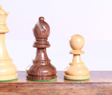 Load image into Gallery viewer, 3 3/4" Sheesham Deluxe Staunton Chess Men

