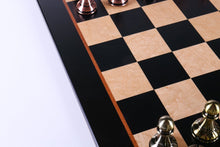 Load image into Gallery viewer, 4 1/4" Metallic Style Pieces on Bird's Eye Maple Board
