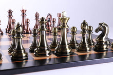 Load image into Gallery viewer, 4 1/4" Metallic Style Pieces on Bird's Eye Maple Board
