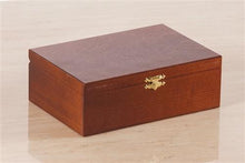 Load image into Gallery viewer, 4" Standard Staunton Chess Pieces #7 in Dark Wood Box
