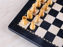 Load image into Gallery viewer, 8" Magnetic Travel Chess Set in Black and Boxwood
