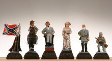 Load image into Gallery viewer, American Civil War Chess Pieces
