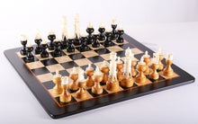 Load image into Gallery viewer, Rare Vintage Antique Bone and Wood Chessmen
