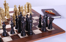 Load image into Gallery viewer, Battle of Trafalgar Pieces on Palisander and Maple Board
