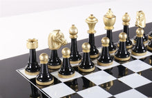 Load image into Gallery viewer, Black &amp; White Wood And Metal Set
