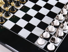 Load image into Gallery viewer, Black &amp; White Wood And Metal Set
