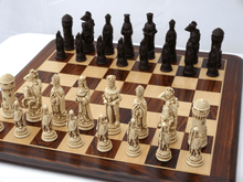 Load image into Gallery viewer, Camelot Chess Pieces by Berkeley - Russet Brown
