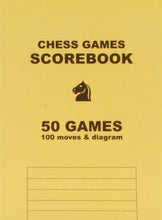 Load image into Gallery viewer, Chess Scorebook
