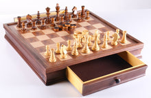 Load image into Gallery viewer, DEAL ITEM: 19" Camphor Chess Set with Storage

