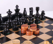 Load image into Gallery viewer, DEAL ITEM: Russian Style Chess &amp; Checkers Set
