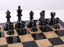 Load image into Gallery viewer, DEAL ITEM: Staunton Ebony Chess Set - 19" (BOARD ONLY)
