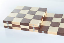 Load image into Gallery viewer, the STACK Chessboard - Tournament Edition (DISCOUNTED FOR IMPERFECTION)
